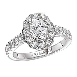Sterling Silver Halo CZ Ring