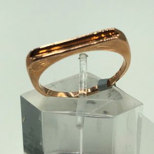 10k Rose Flat Design Ring