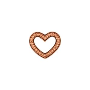 Endless Jewelry Heart Dots Rose Gold Charm