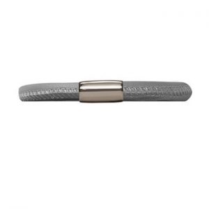 Endless Jewelry – Grey Leather / Single Bracelet – 20cm