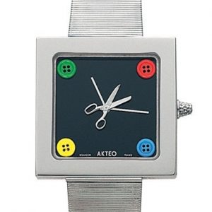 Akteo Hot Couture Kubic Stainless Steel Watch