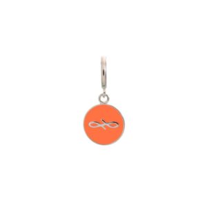 Endless Jewelry Coral Endless Coin Silver Charm